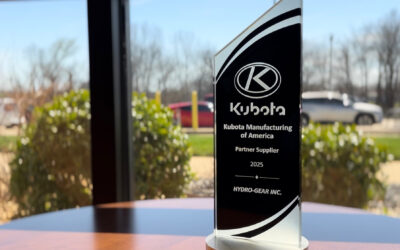 Kubota Names Hydro-Gear Partner Supplier for Second Year in a Row